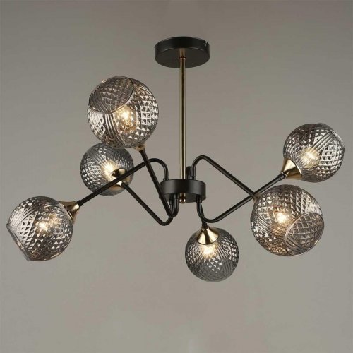 Потолочный светильник Reluce 04898-0.3-06 COFFEE+FGD Потолочный светильник Reluce 04898-0.3-06 COFFEE+FGD