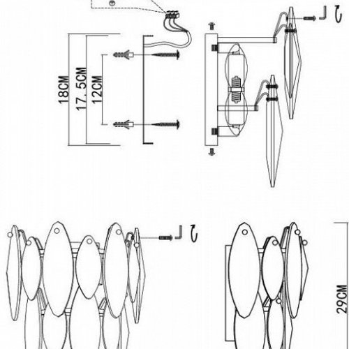 Накладной светильник ST Luce Ancona SL1227.301.02