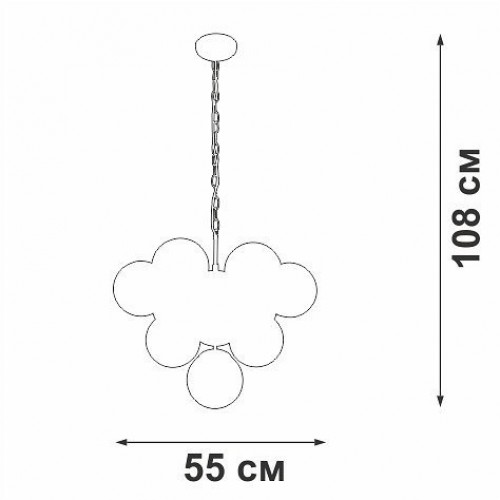 Подвесная люстра Vitaluce V49630-8/10