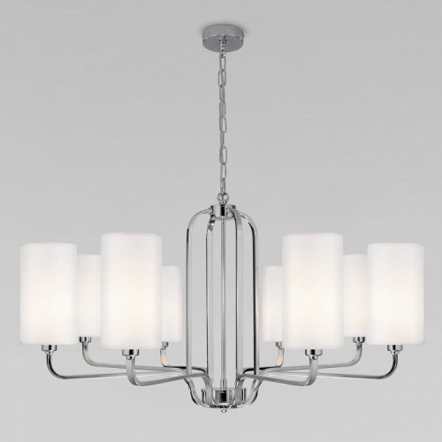 Подвесная люстра Eurosvet Purezza 60128/8 хром Подвесная люстра Eurosvet Purezza 60128/8 хром