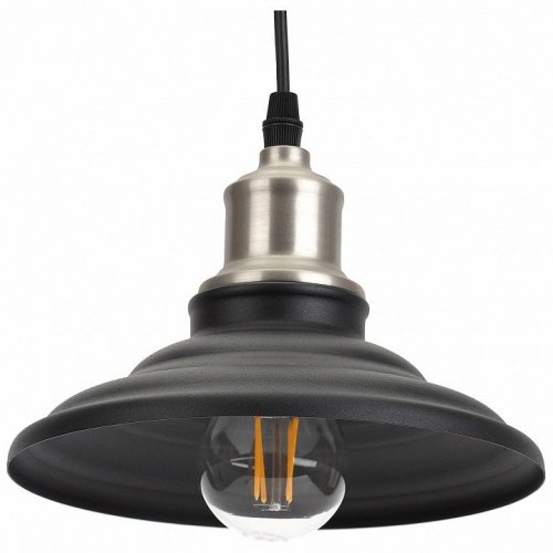 Подвесной светильник ЭРА Loft PL4 BK/BN