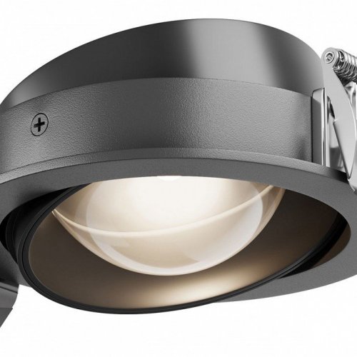 Встраиваемый светильник Maytoni Lens DL105-12W4K-B