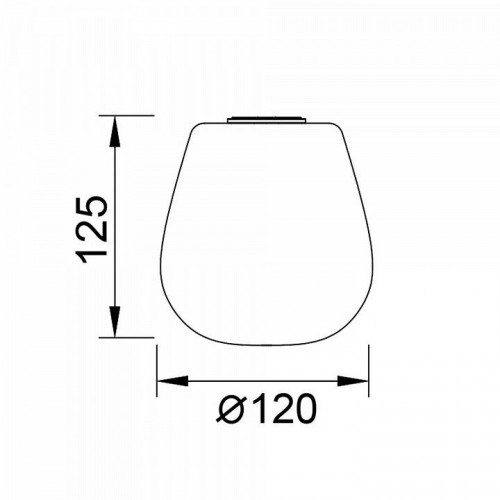 Плафон стеклянный Mantra Andromeda 9347