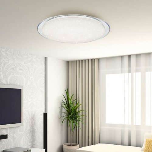 Потолочный светодиодный светильник ЭРА SPB-6-120-RC Saturn (С)