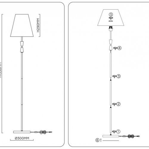 Торшер High Light LH75059 Торшер High Light LH75059