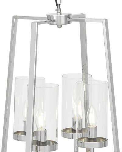 Подвесная люстра Lumina Deco Fedi LDP 1247-4 CHR