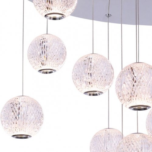 Подвесной светильник DeLight Collection Elliot Diamante MD20001012-17A chrome