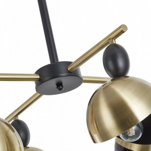 Потолочная люстра Arte Milano 271307/4 BK/GD