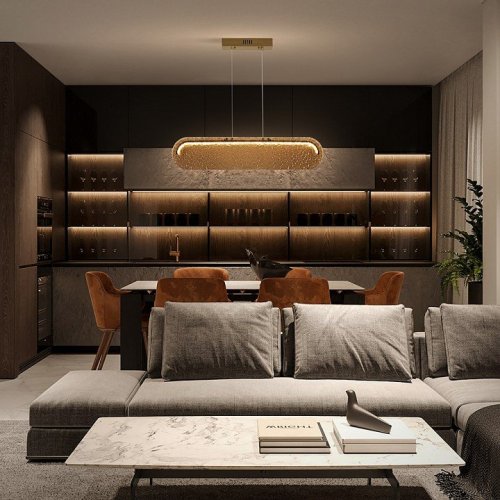 Подвесной светильник Freya Eclat FR6182PL-L18BS