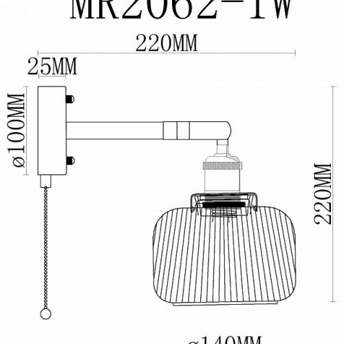 Бра Natalie MR2062-1W