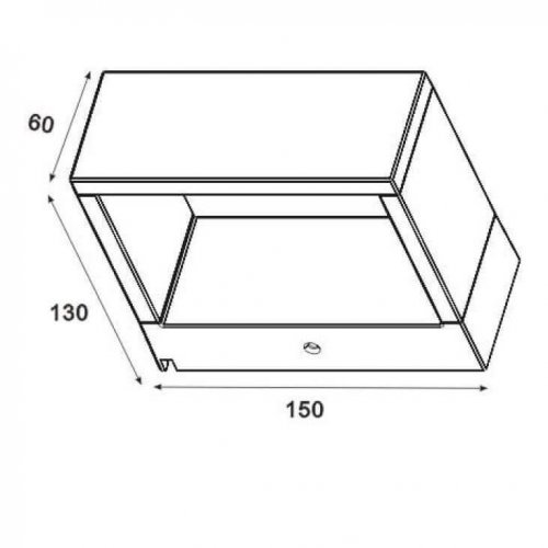 Уличный настенный светильник Lucide Goa 28857/06/30