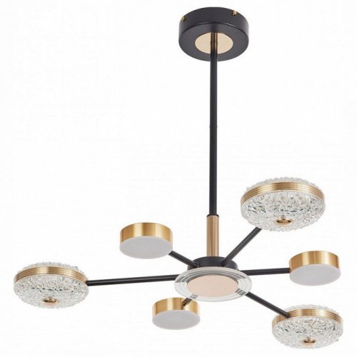 Потолочная люстра Arte Milano 272069/6 BK/GD