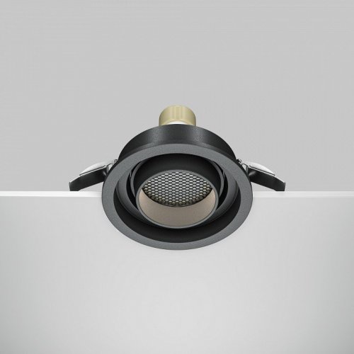 Встраиваемый светильник Maytoni Technical Atom DL113-GU10-01-RD-B Встраиваемый светильник Maytoni Technical Atom DL113-GU10-01-RD-B