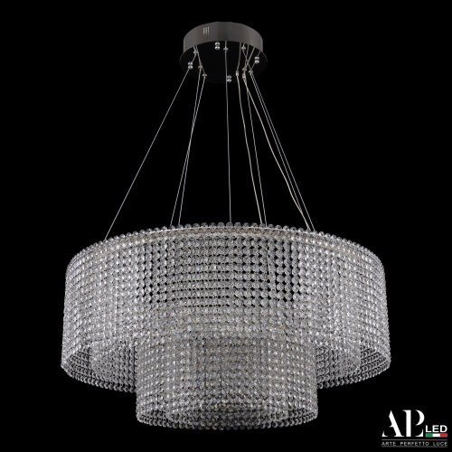 Подвесная люстра APL LED Sicilia SH02.73.2D.A.Ni.4000 Подвесная люстра APL LED Sicilia SH02.73.2D.A.Ni.4000