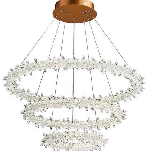 Подвесная люстра DeLight Collection MD-012 MD-0120B-40+60+80 gold