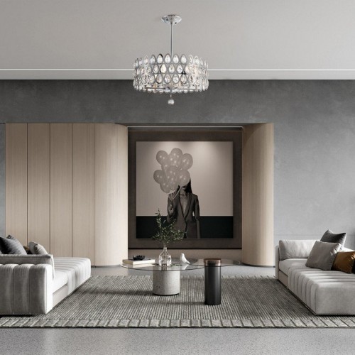 Потолочная люстра Arte Milano Sorrento-1019 371019/6/300/490 CR Потолочная люстра Arte Milano Sorrento-1019 371019/6/300/490 CR