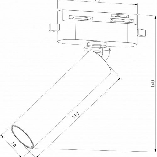Светильник на штанге Elektrostandard Pika a065269