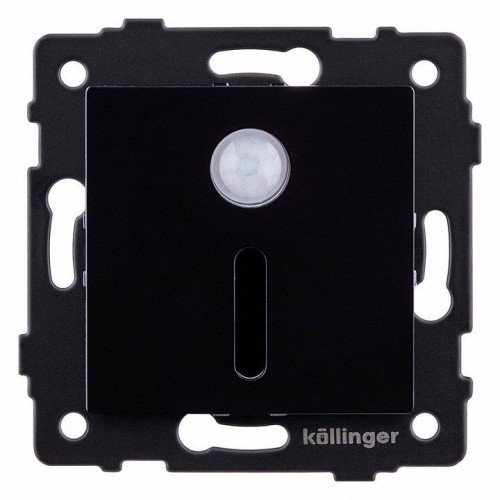 Заглушка для поста с подсветкой, без рамки Kollinger  REA-045BK