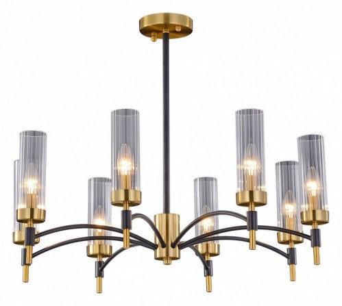Подвесная люстра Illumico IL5177-8PLS-29 BRASS TUBO
