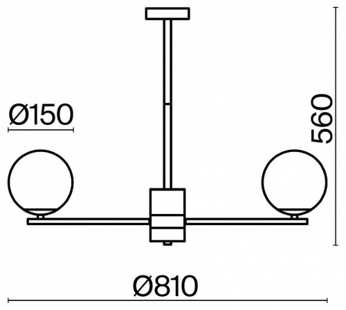 Потолочная люстра Freya Marble FR5230PL-08BS