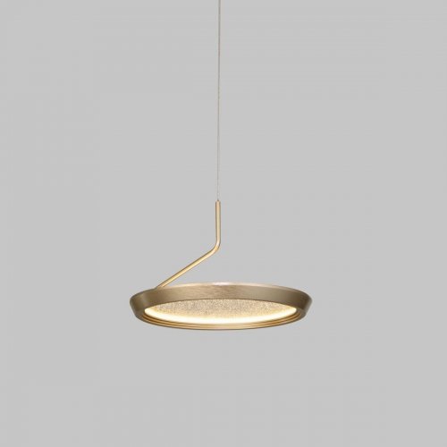 Подвесной светодиодный светильник Eurosvet Crespella 90034/1 золото Подвесной светодиодный светильник Eurosvet Crespella 90034/1 золото