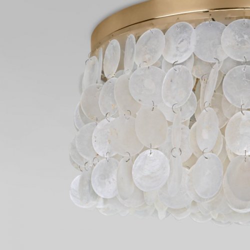 Потолочная люстра Eurosvet Sandra 60084/5 латунь/перламутр Smart