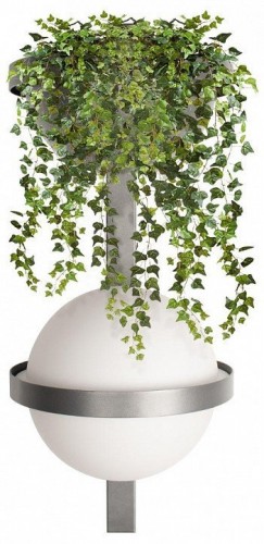 Настенный светильник Loft IT Jardin 10121W/B Dark grey