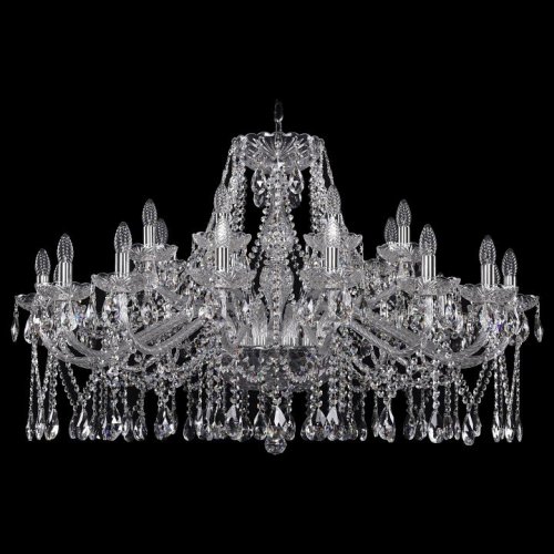 Подвесная люстра Bohemia Ivele Crystal 1413/16+8/400/Ni