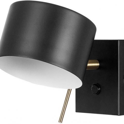 Бра Arte Lamp Sebastian A7051AP-1BK