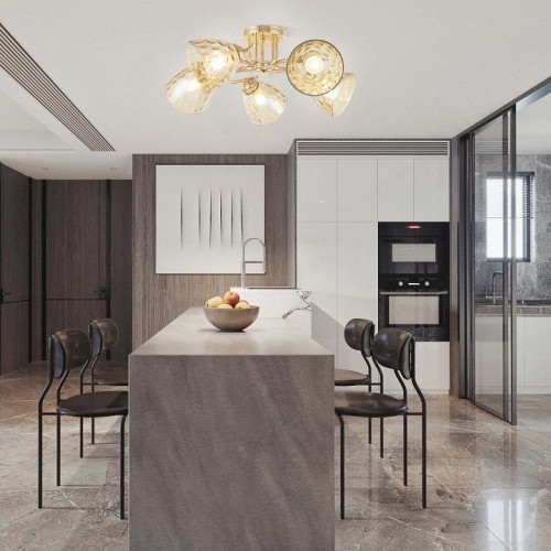 Потолочная люстра Arte Milano Napoli-8776 338776/5 FGD Потолочная люстра Arte Milano Napoli-8776 338776/5 FGD