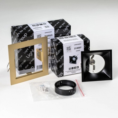 Встраиваемый светильник Lightstar Domino D51307BMOD Встраиваемый светильник Lightstar Domino D51307BMOD