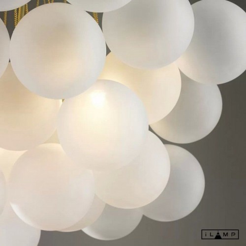 Потолочная люстра iLamp Globe 10099P/3-D800 GL-WH