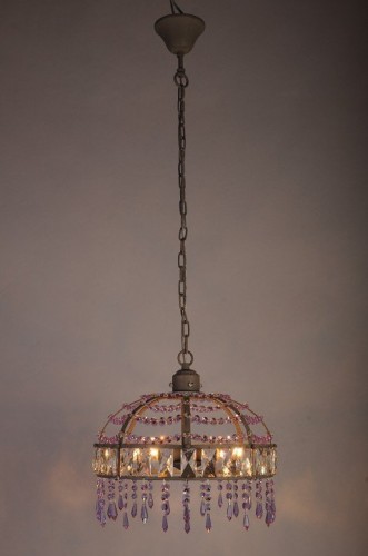 Подвесная люстра Abrasax L.7392-5GR (PURPLE)