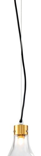 Подвесной светильник DeLight Collection KR1197 KR1197P-1 brass/clear Подвесной светильник DeLight Collection KR1197 KR1197P-1 brass/clear