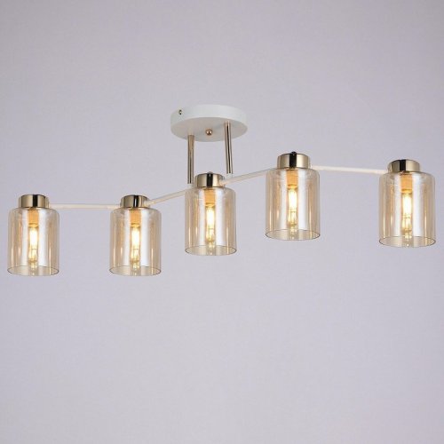 Потолочная люстра Illumico IL6111-5COU-79 WH GD Qui
