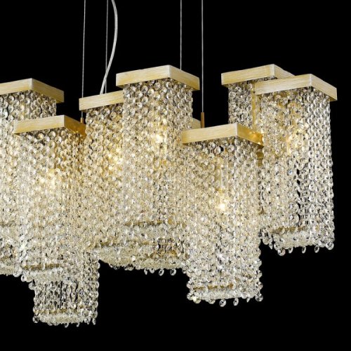 Подвесная люстра DeLight Collection 68065 PR68065-12 gold