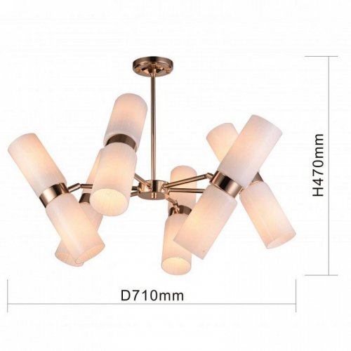 Потолочная люстра F-Promo Rollo 2617-12P Потолочная люстра F-Promo Rollo 2617-12P