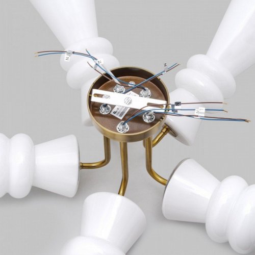 Потолочная люстра Imex MD.9345-5-S-BR Потолочная люстра Imex MD.9345-5-S-BR