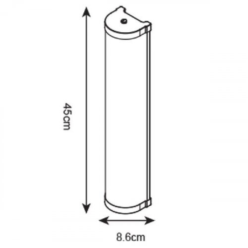 Настенный светильник Arte Lamp Aqua A5210AP-3CC