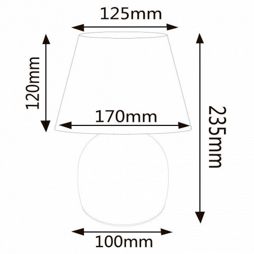 Настольная лампа декоративная Uniel UML-B304 UL-00012430 Настольная лампа декоративная Uniel UML-B304 UL-00012430