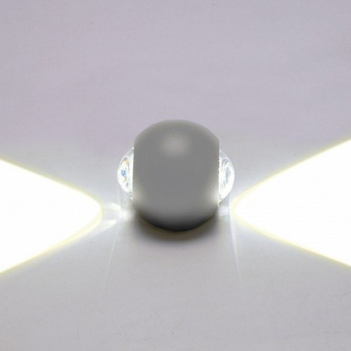 Светодиодный светильник стационарный Feron AL51 2*1W 4000K серый 51132