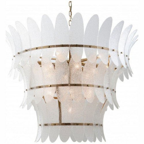 Подвесная люстра iLamp Gramercy 15602-19 ANB+CL
