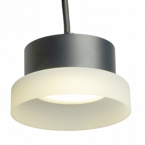 Светильник потолочный Feron Barrel HL4608 OPAL levitation 12W, 230V, GX53, черный, на подвесе 1,7 м