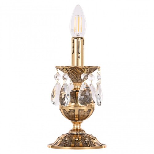 Интерьерная настольная лампа Bohemia Ivele Crystal AL77 AL77500L/1-23 GB Интерьерная настольная лампа Bohemia Ivele Crystal AL77 AL77500L/1-23 GB