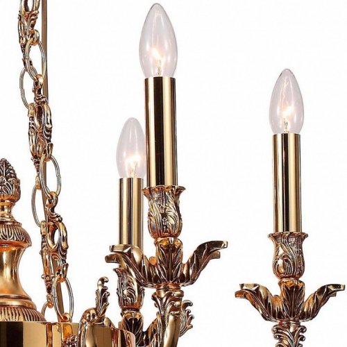 Подвесная люстра Lucia Tucci Firenze 1781.6.2 Antique Gold