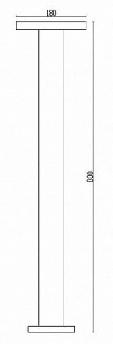 Наземный светильник Maytoni Wald O420FL-L12GF1