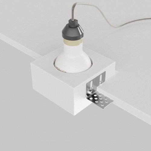 Встраиваемый светильник Maytoni Technical Gyps Modern DL131-GU10-01-W