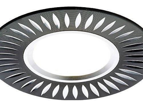 Встраиваемый светильник Ambrella light Classic A507 BK/AL