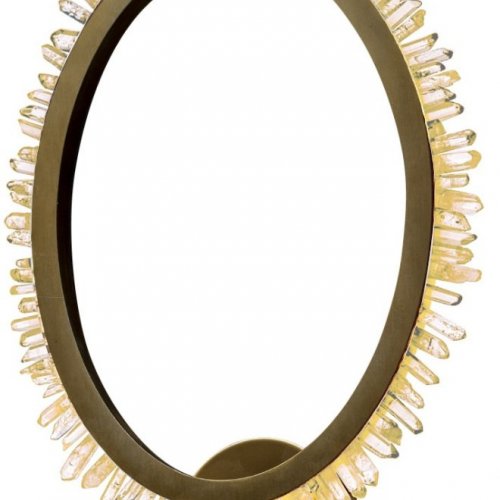 Бра DeLight Collection Quartz Halo MB20020154-1A satin gold Бра DeLight Collection Quartz Halo MB20020154-1A satin gold