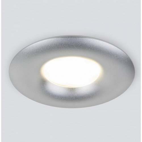 Встраиваемый светильник Elektrostandard 123 MR16 серебро a053356